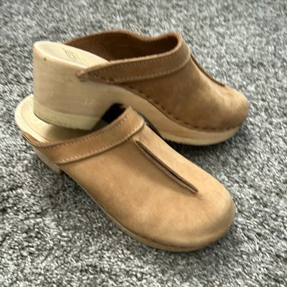 SVEN nubuck clogs 37** - Picture 2 of 5
